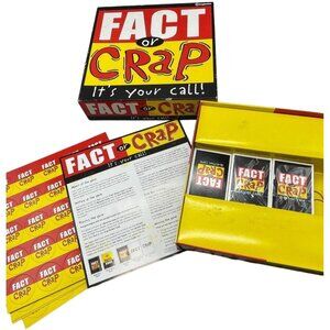 Imagination game FACT or CRAP it's your call 2006 ages 8 to adult 3 to 8 READ